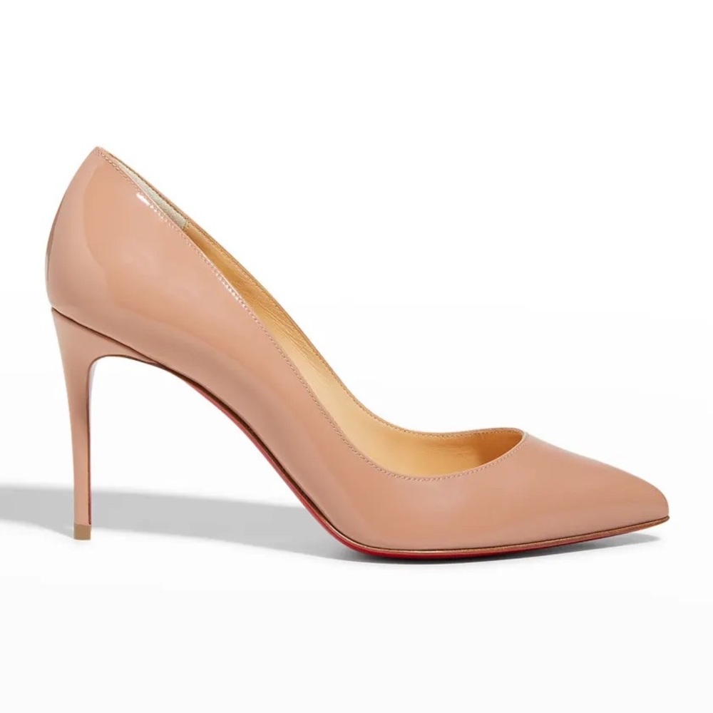 CHRISTIAN LOUBOUTIN
Pigalle Follies 100mm Patent Red Sole Pumps